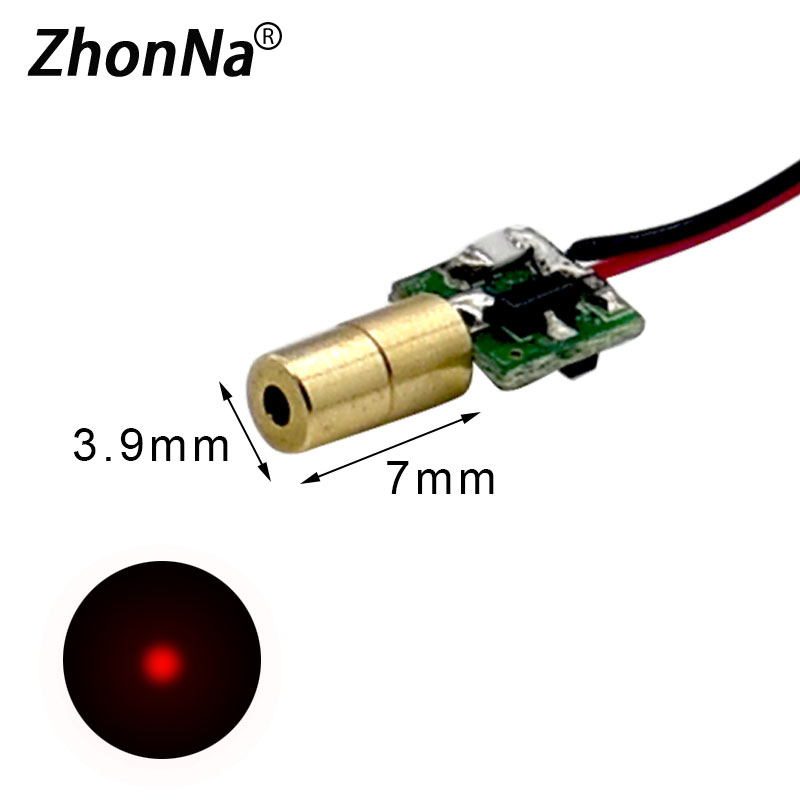 Industrial Laser Line Module - Módulo de laser vermelho 650nm 5mW,