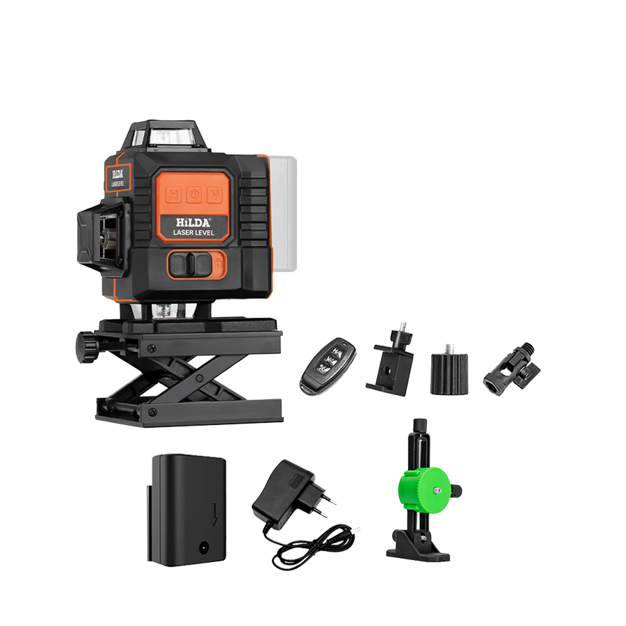 Industrial Laser Line Projector - Nível a Laser Verde 4D16-Line para