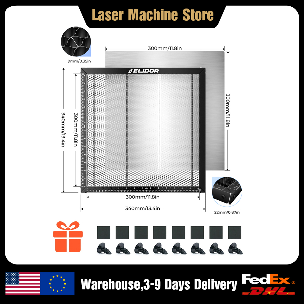 Honeycomb Laser Bed - Mesa de Trabalho ELIDOR Laser Honeycomb