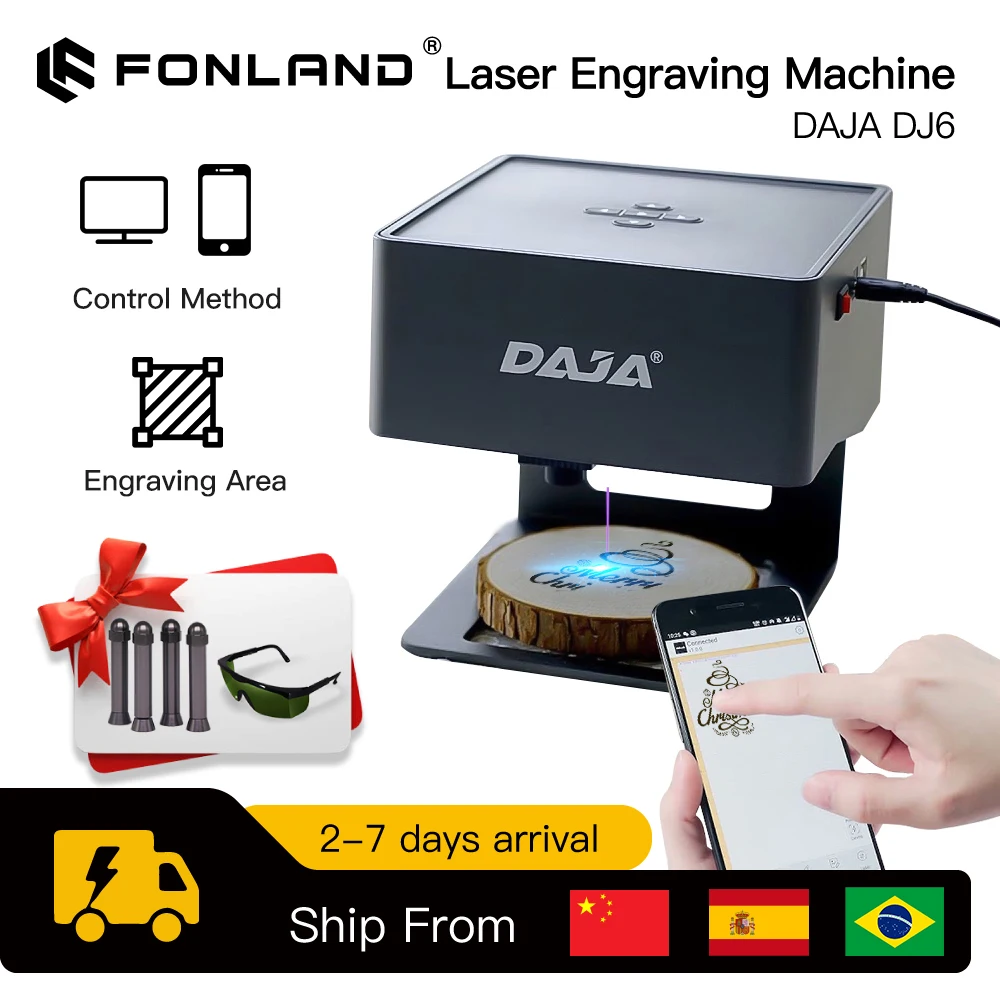 Industrial Laser Solutions - DAJA-Máquina de Gravação a Laser, Gravador