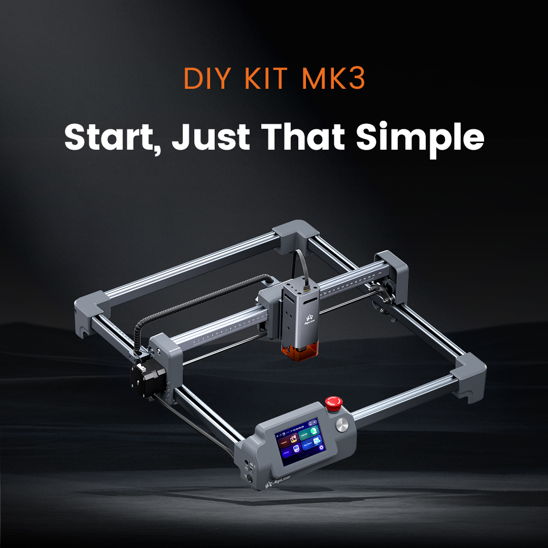 Industrial Acrylic Laser Cutter - AlgoLaser DIY KIT MK3 Gravador a