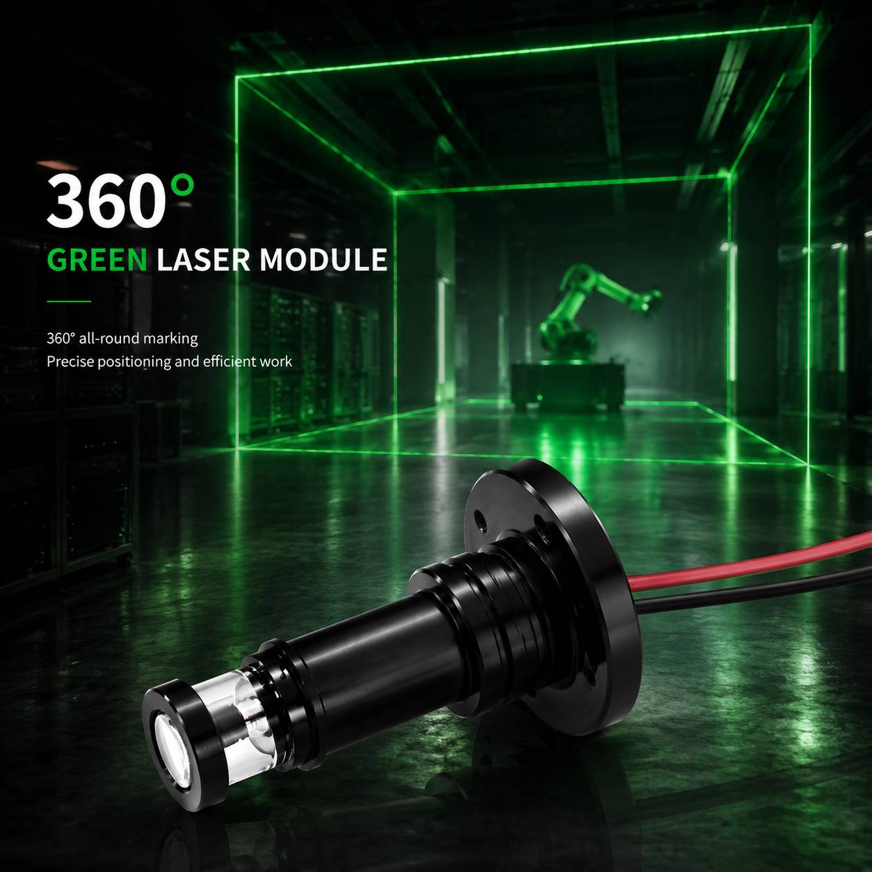 Módulo de Laser Vermelho Indus - Industrial Laser Line Module avaliação e preço
