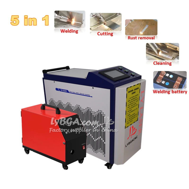 Máquina de limpeza a laser 5 e - Handheld Laser Welding Machine avaliação e preço