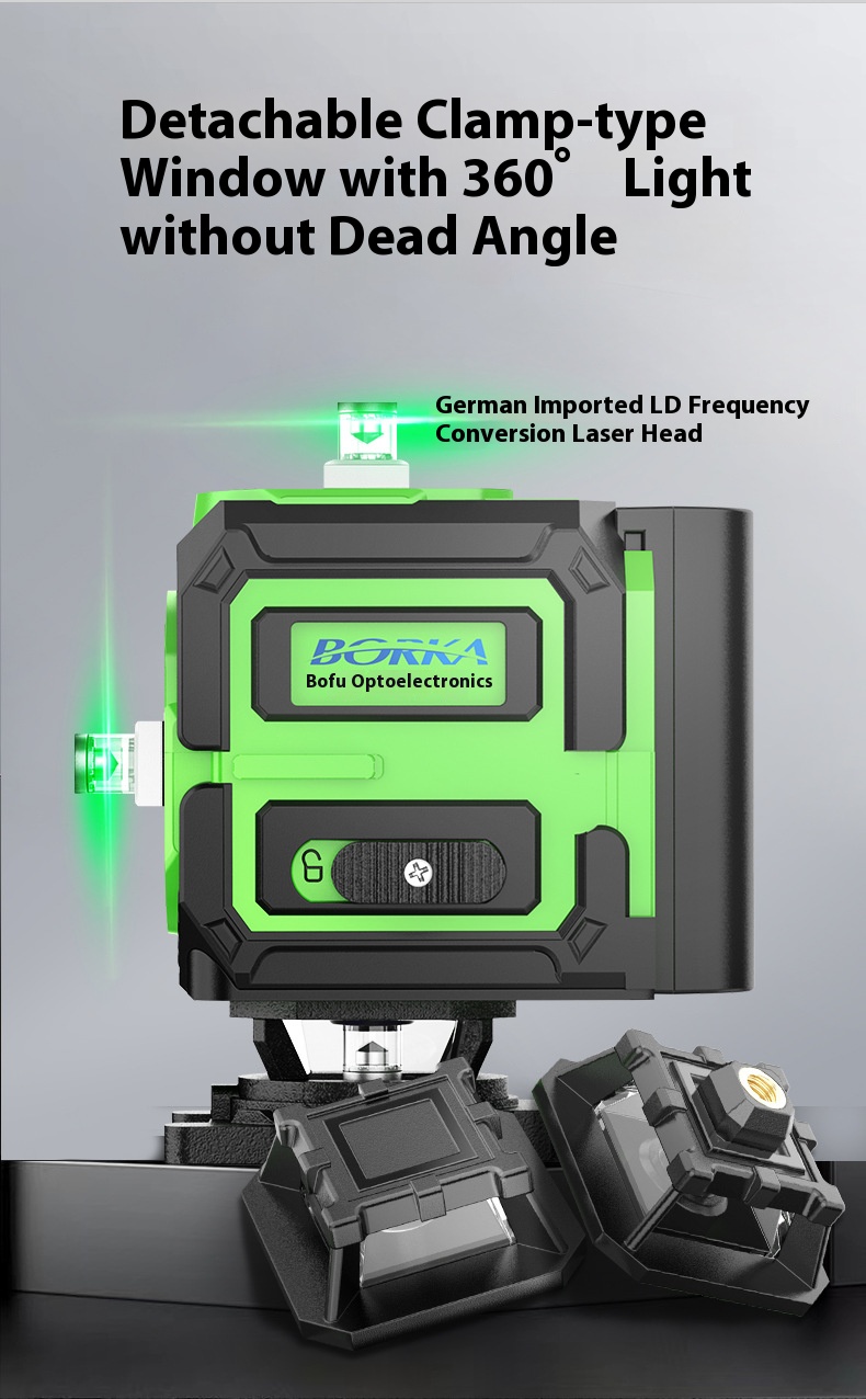 Nível a Laser Verde 4D16-Line  - Industrial Laser Line Projector avaliação e preço