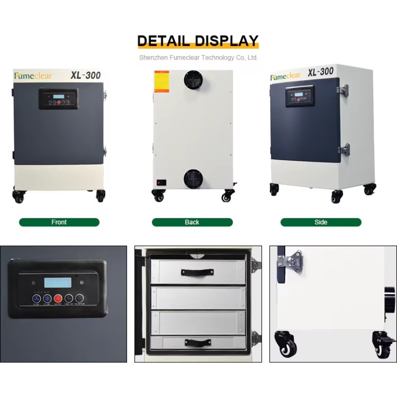 FC-300 Máquina a laser Extrato - Fume Extractor Laser avaliação e preço
