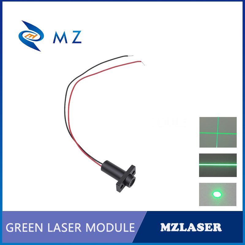Módulo Laser Verde Mini D9mm 5 - Industrial Laser Line Module avaliação e preço