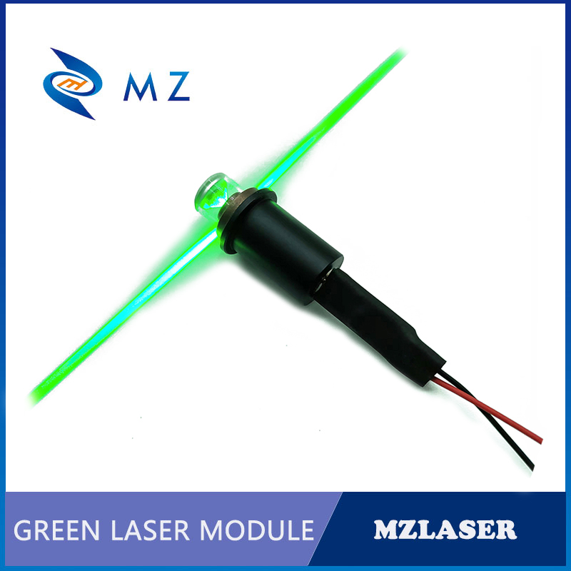 520nm 360 °   Módulo Laser Ver - Industrial Laser Line Module avaliação e preço