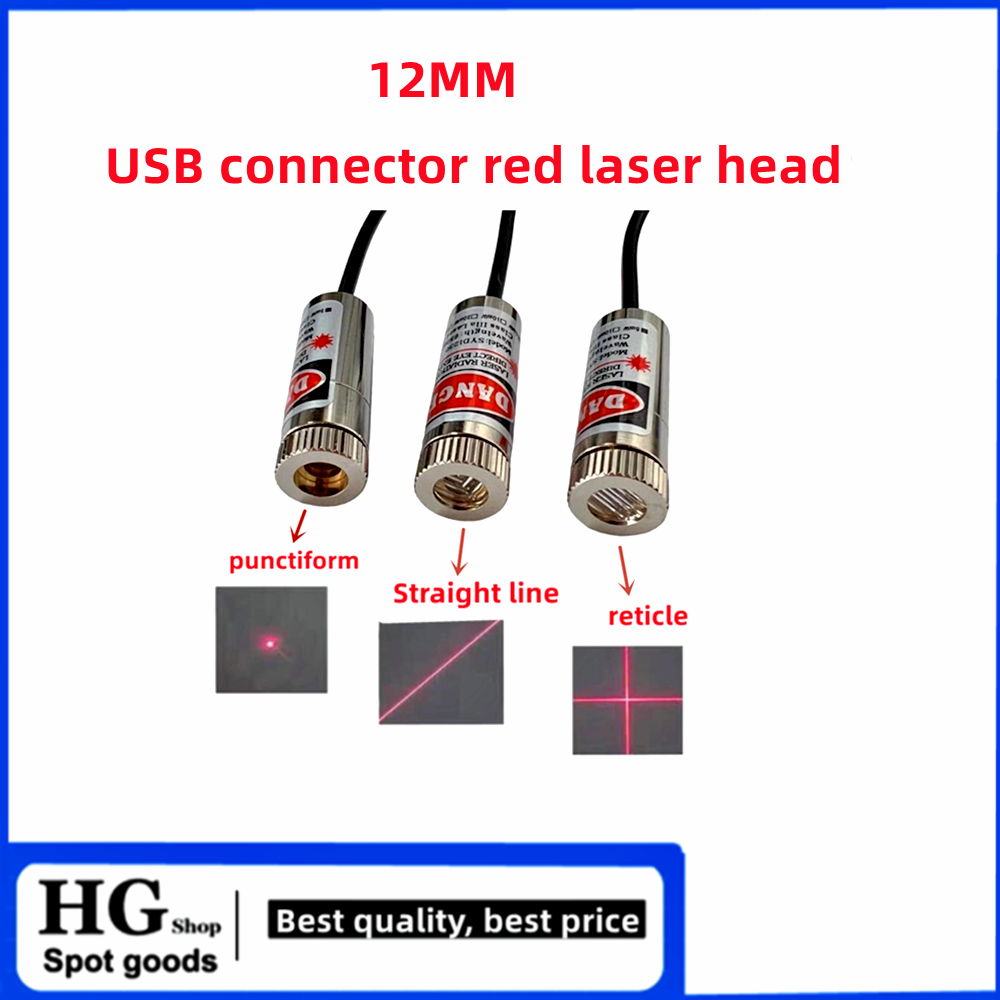 Módulo Laser Vermelho Foco Aju - Industrial Laser Line Module avaliação e preço